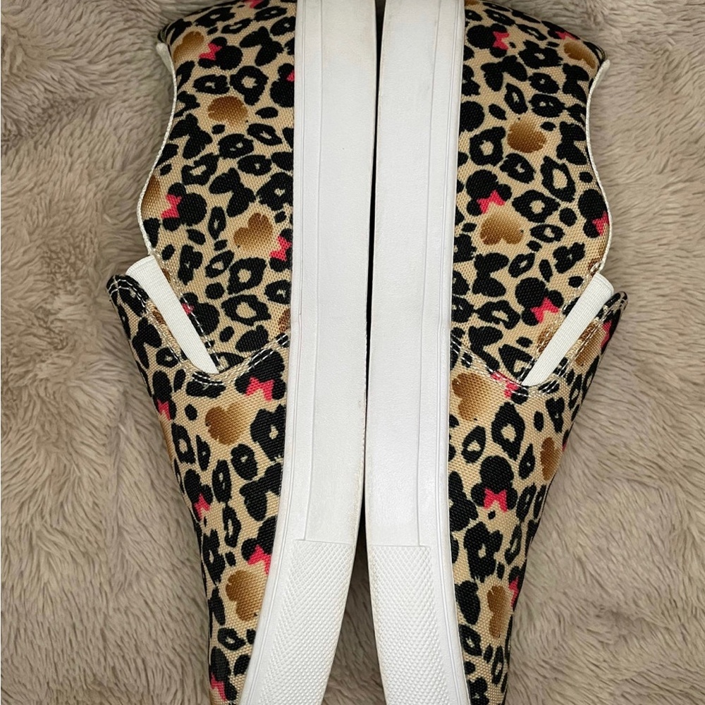 Minnie Mouse Cheetah Print Vans - Like Shoes - image 2